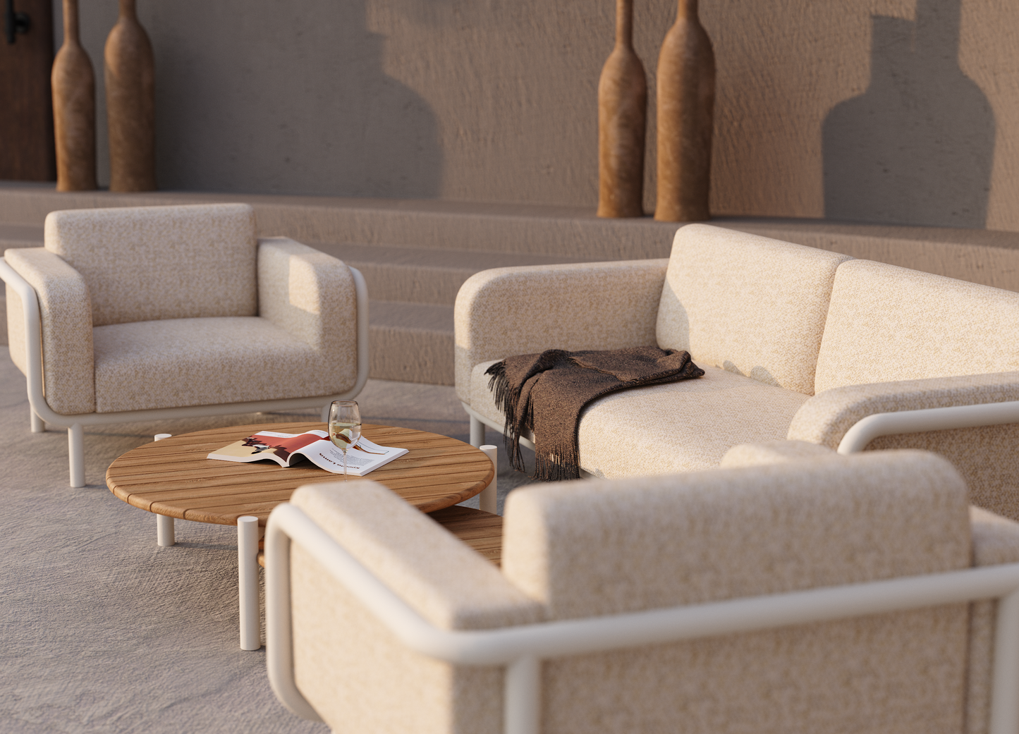 Cadiz 5 Piece Sofa Set