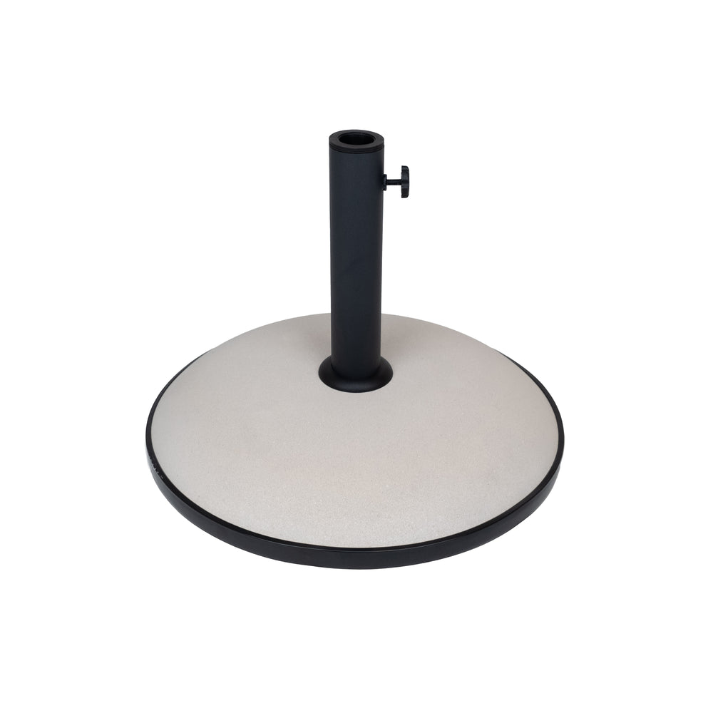 White Concrete Umbrella Base