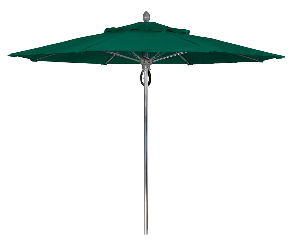Luna 11FT Octagonal Pulley Aluminum Umbrella - Sunbrella Fabric