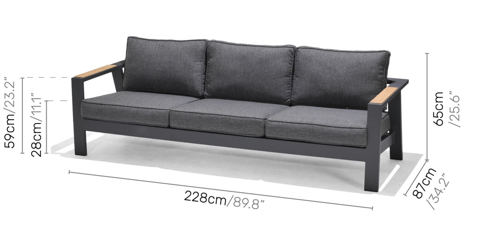 
                      
                        Palau 3 Seater Sofa
                      
                    