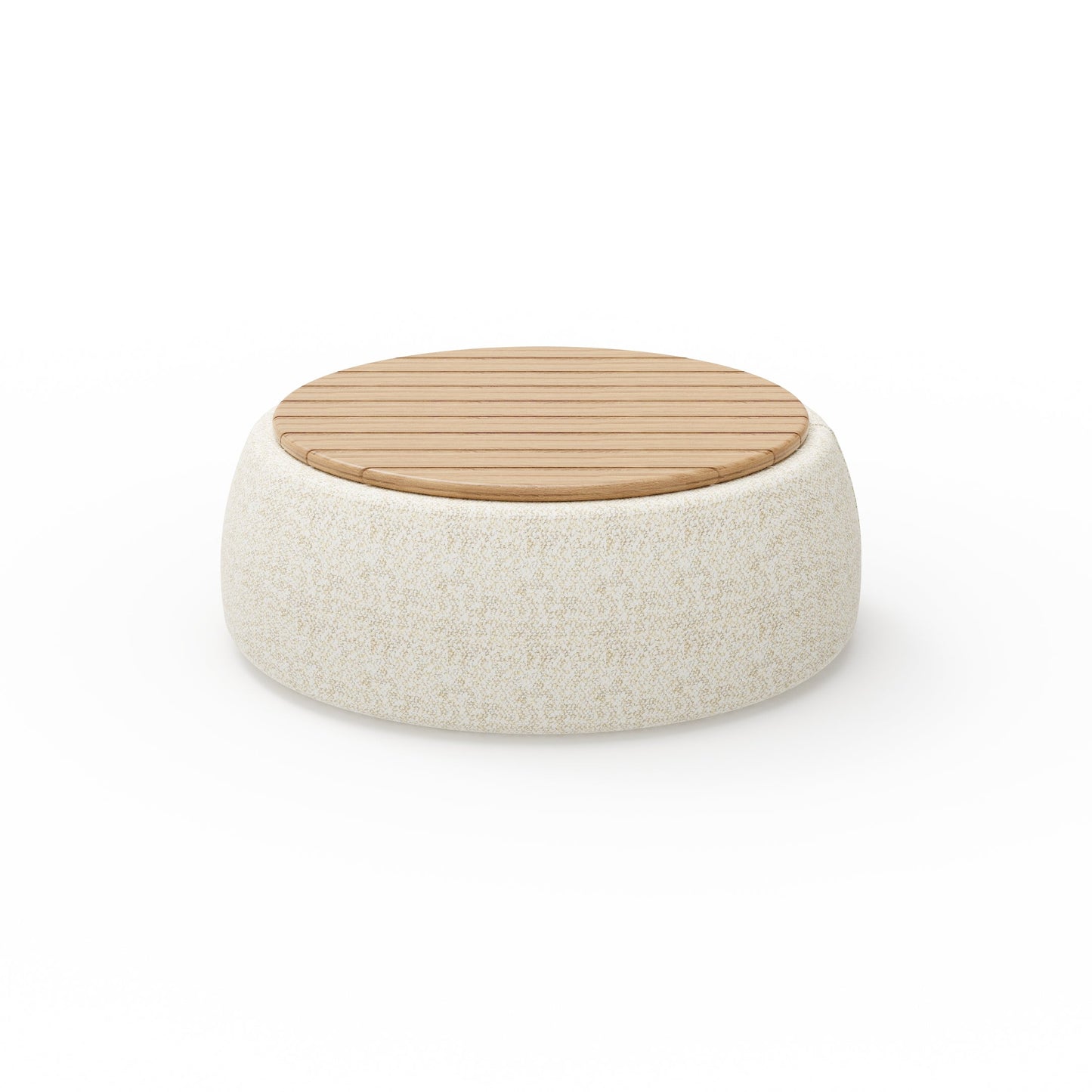 Brussels 38" Big Coffee Table - Pouf