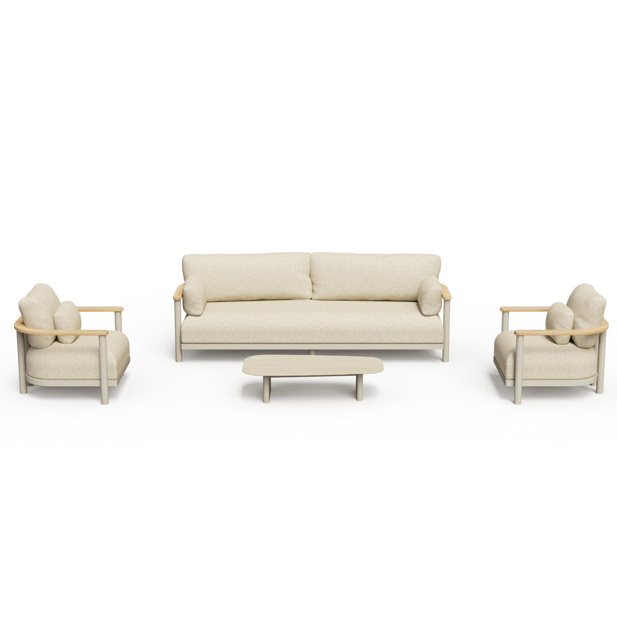 Cervia 4 Piece Outdoor Sofa Set