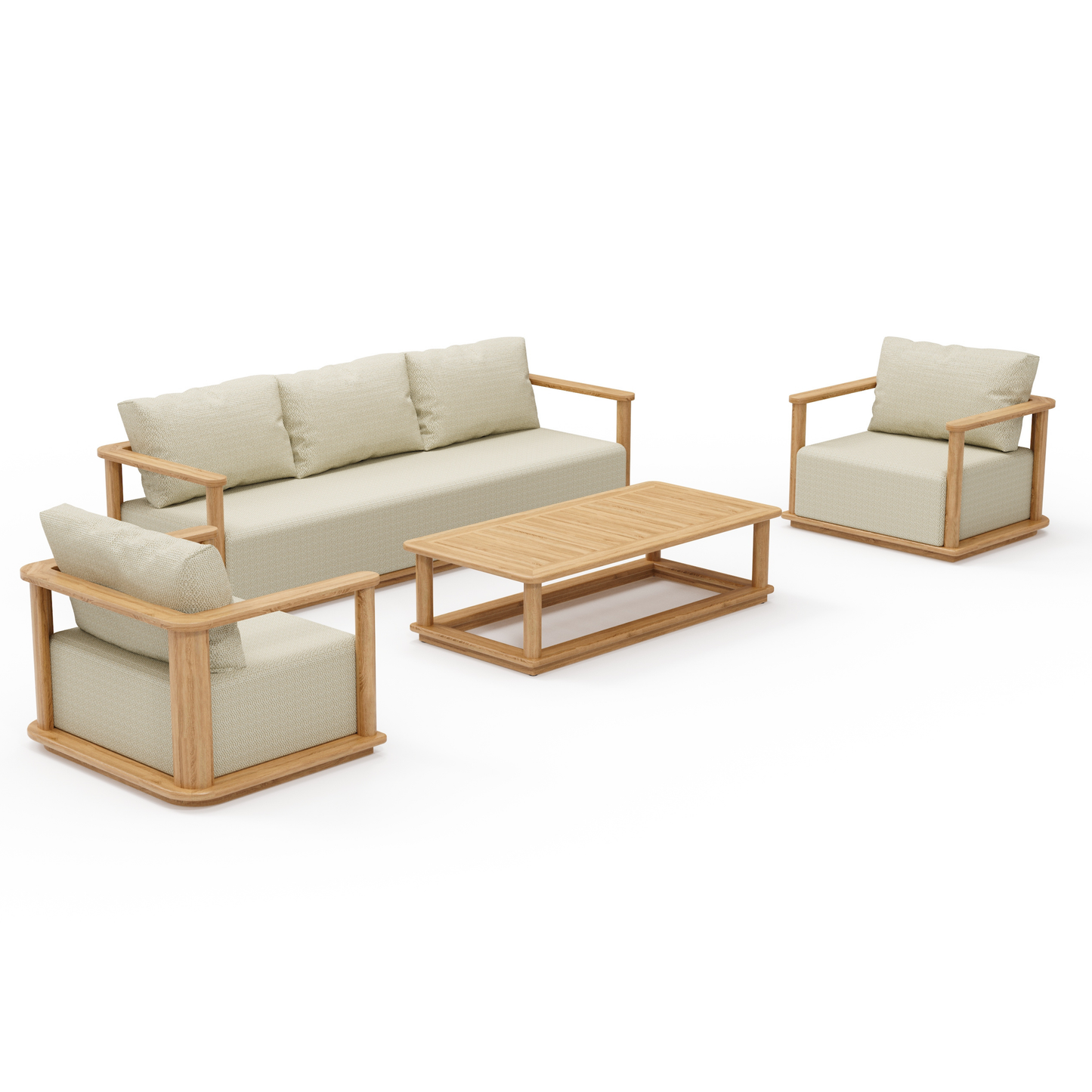 Monroe 4-Piece Sofa Set